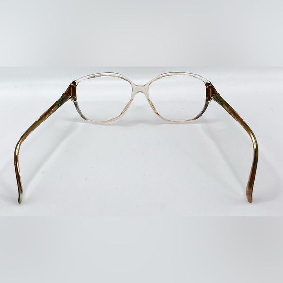 Vintage Givenchy 403 Multi-color Translucent Oval Sunglasses Frames Only - Picture 6 of 8
